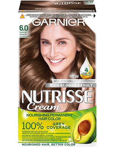 Nutrisse Cream Hårfarge 6.0 Mørk Blond